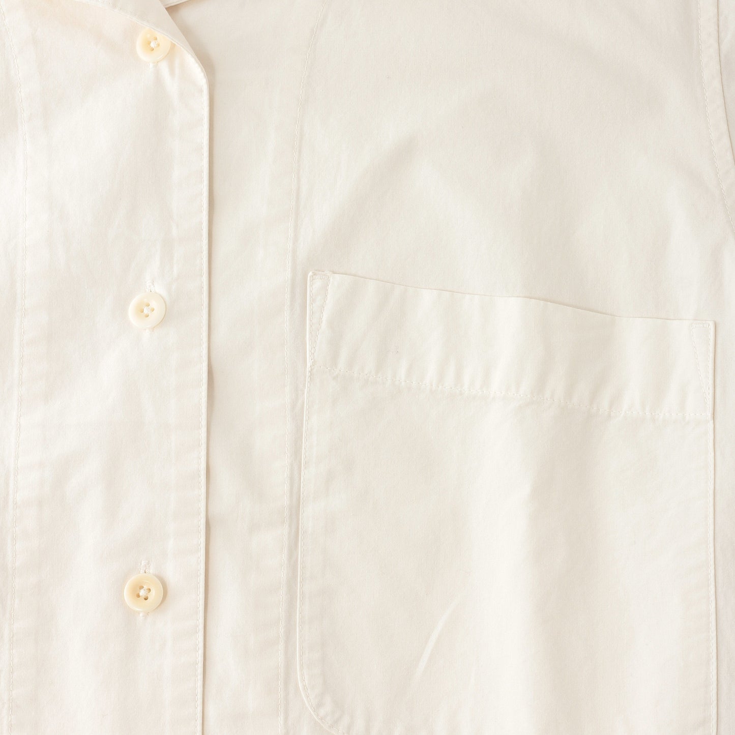 HIGH TWISTED COTTON POPLIN SHIRT