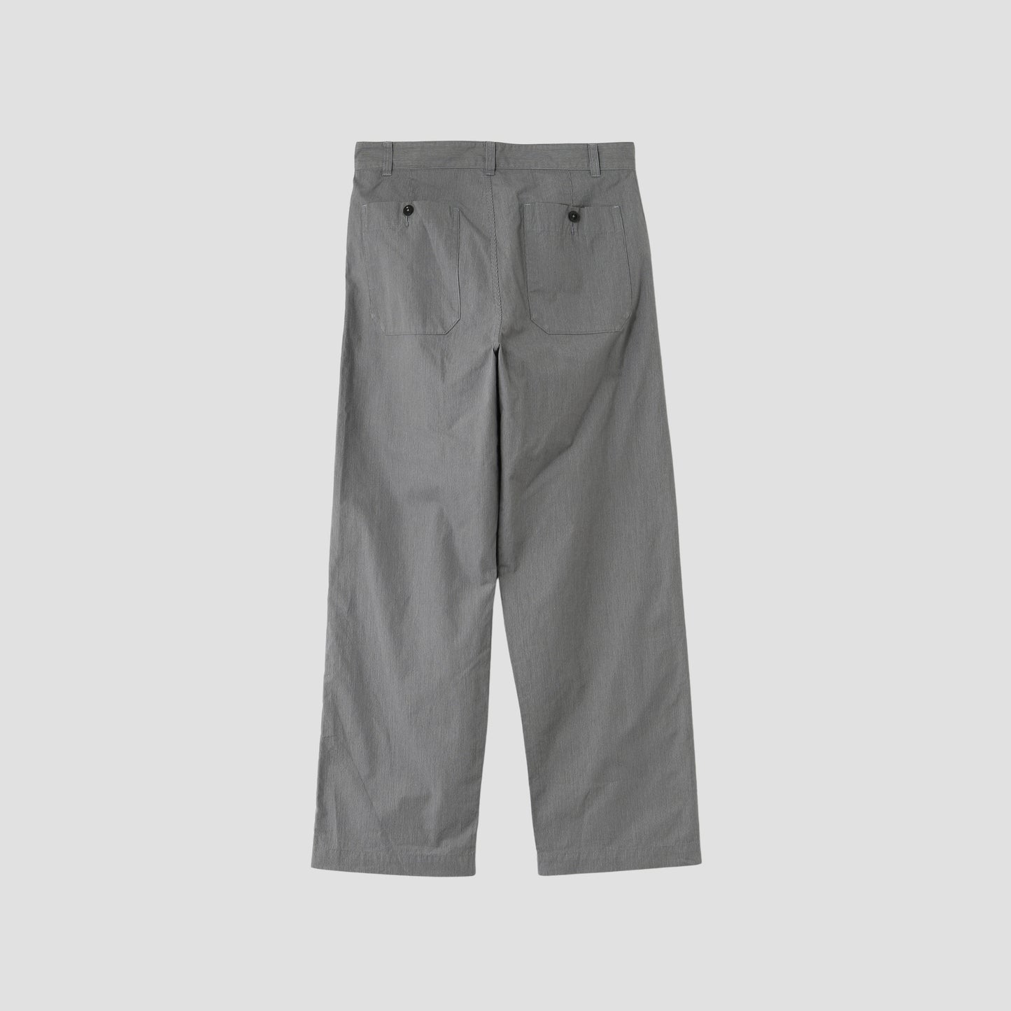HAIRLINE COTTON TROUSERS