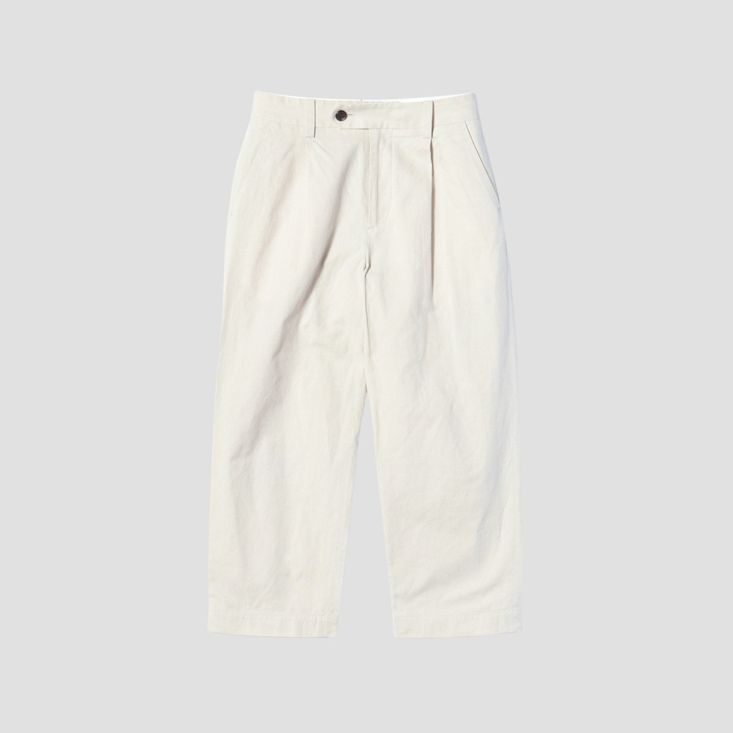 COTTON LINEN SILK TROUSERS