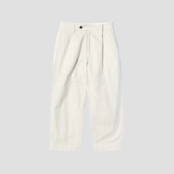 COTTON LINEN SILK TROUSERS