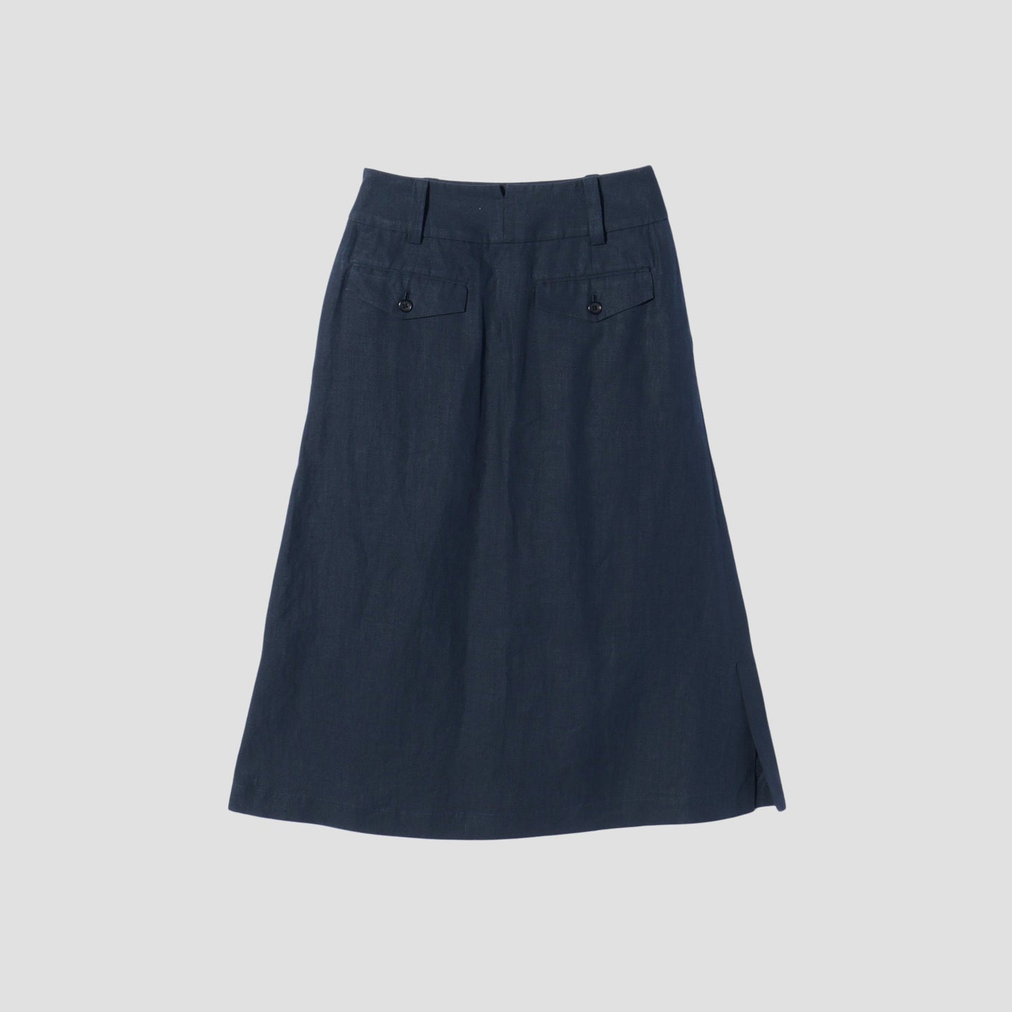 HIGH DENSE LINEN SKIRT