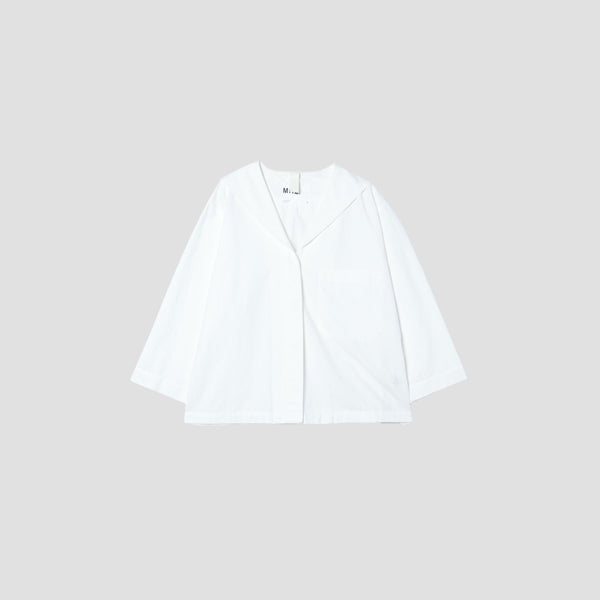 CRISP COTTON LINEN SHIRT