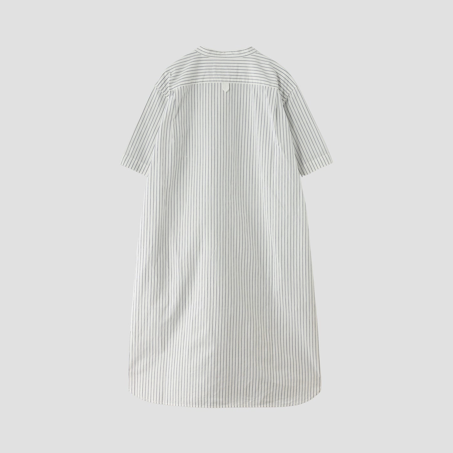 YARN DYE COTTON LINEN DRESS