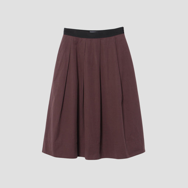 COTTON TWILL SKIRT