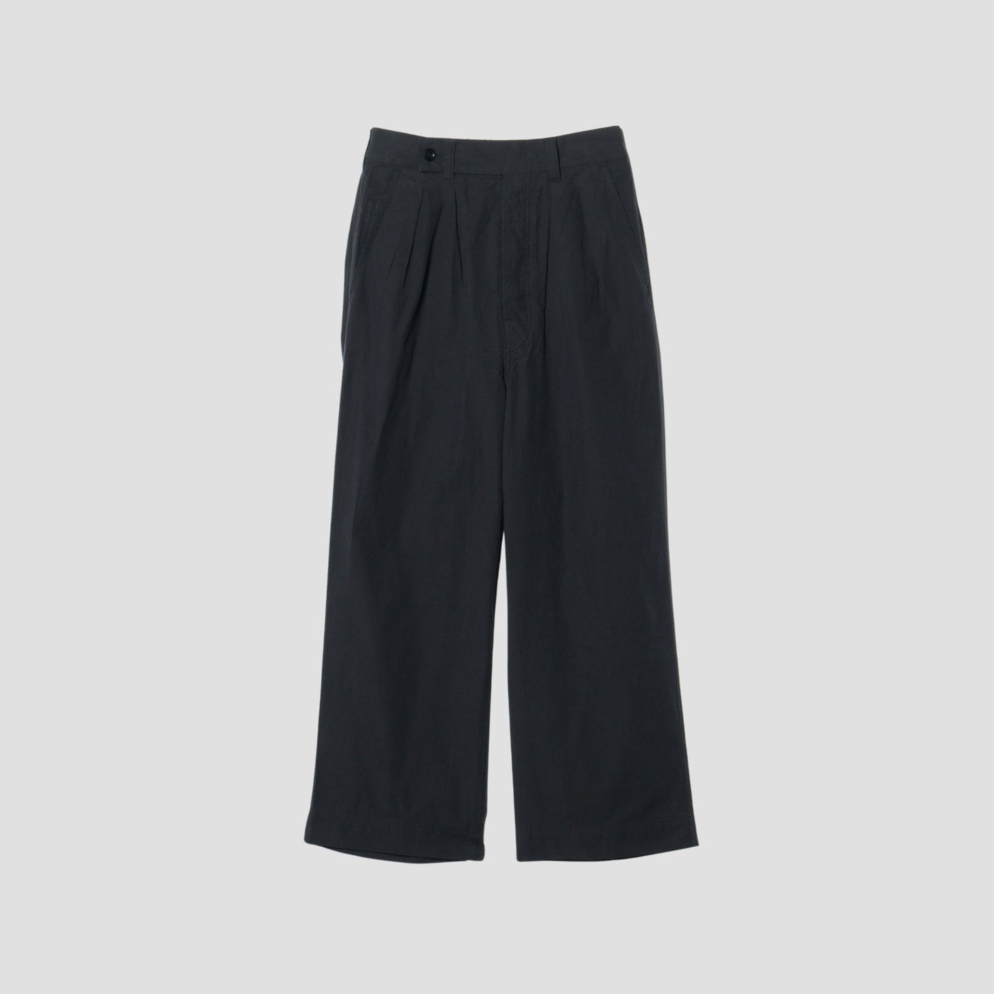 OVERDYE MELANGE COTTON LINEN TROUSERS