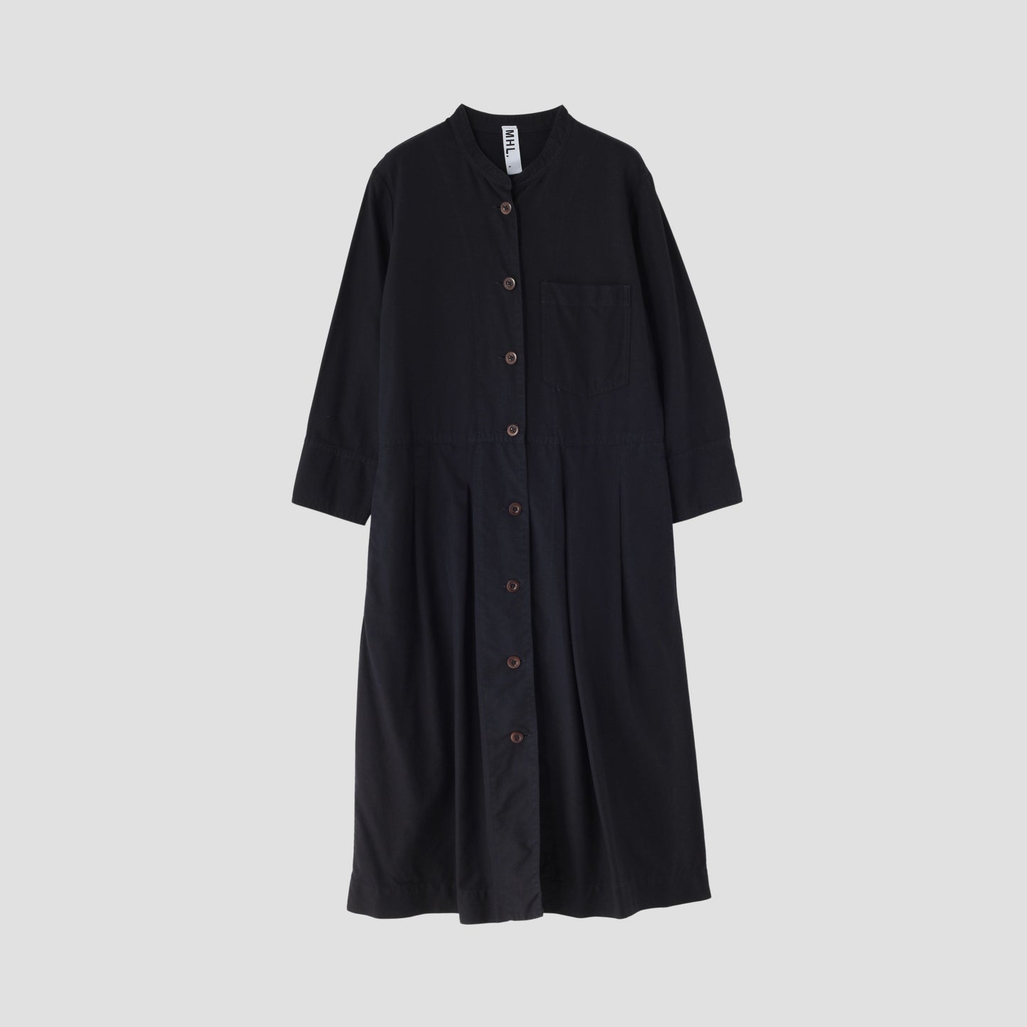 NATURAL COTTON OXFORD DRESS