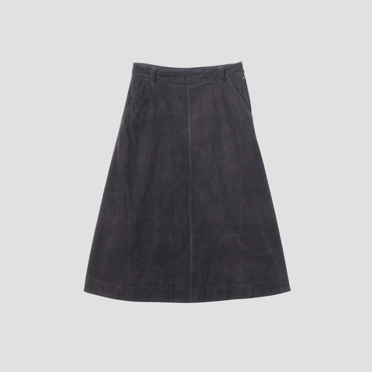 DRY COTTON NEEDLECORD SKIRT