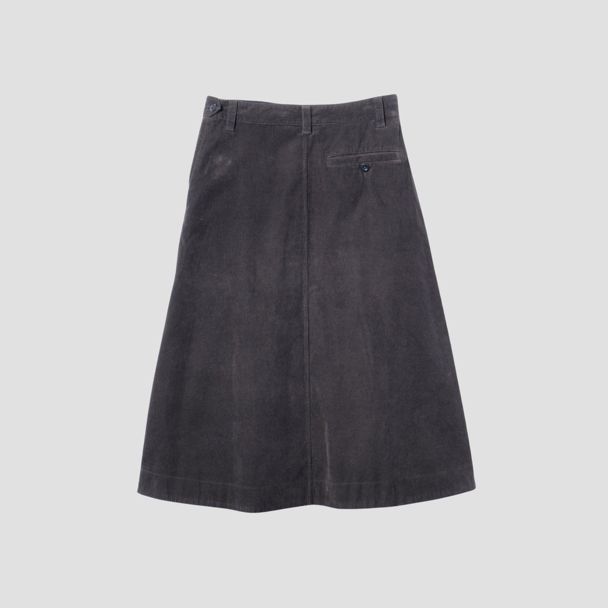 DRY COTTON NEEDLECORD SKIRT