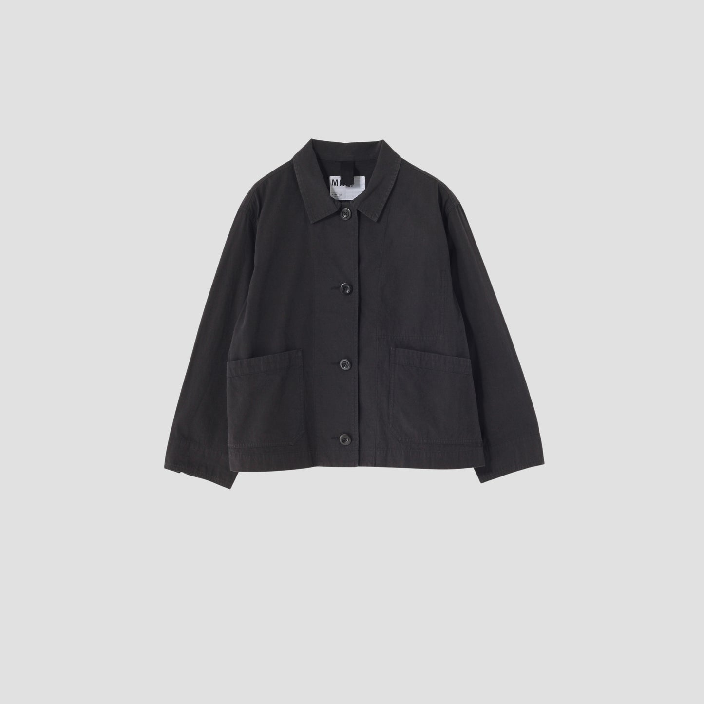 OVERDYE MELANGE COTTON LINEN BLOUSON