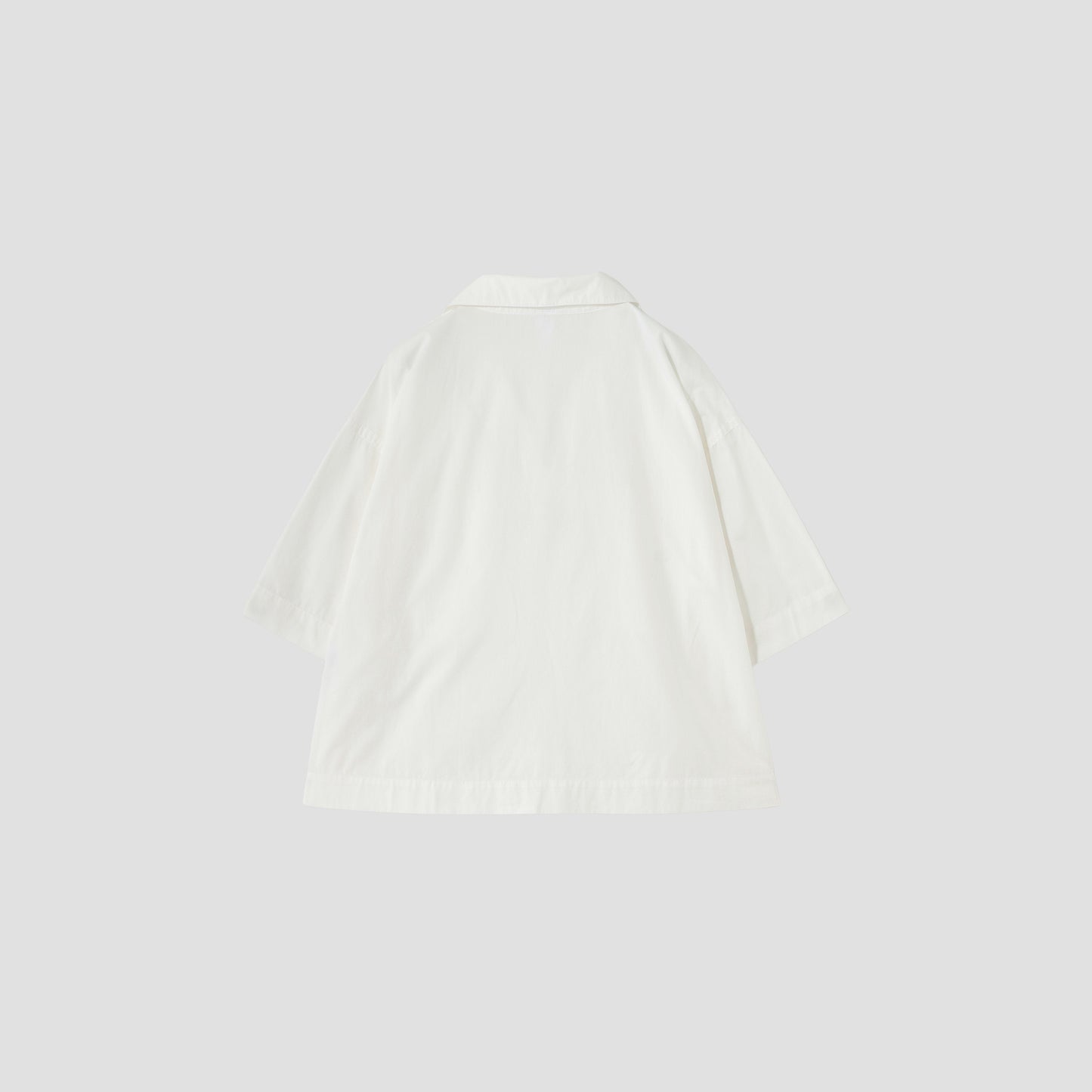 GARMENT DYE COTTON POPLIN SHIRT