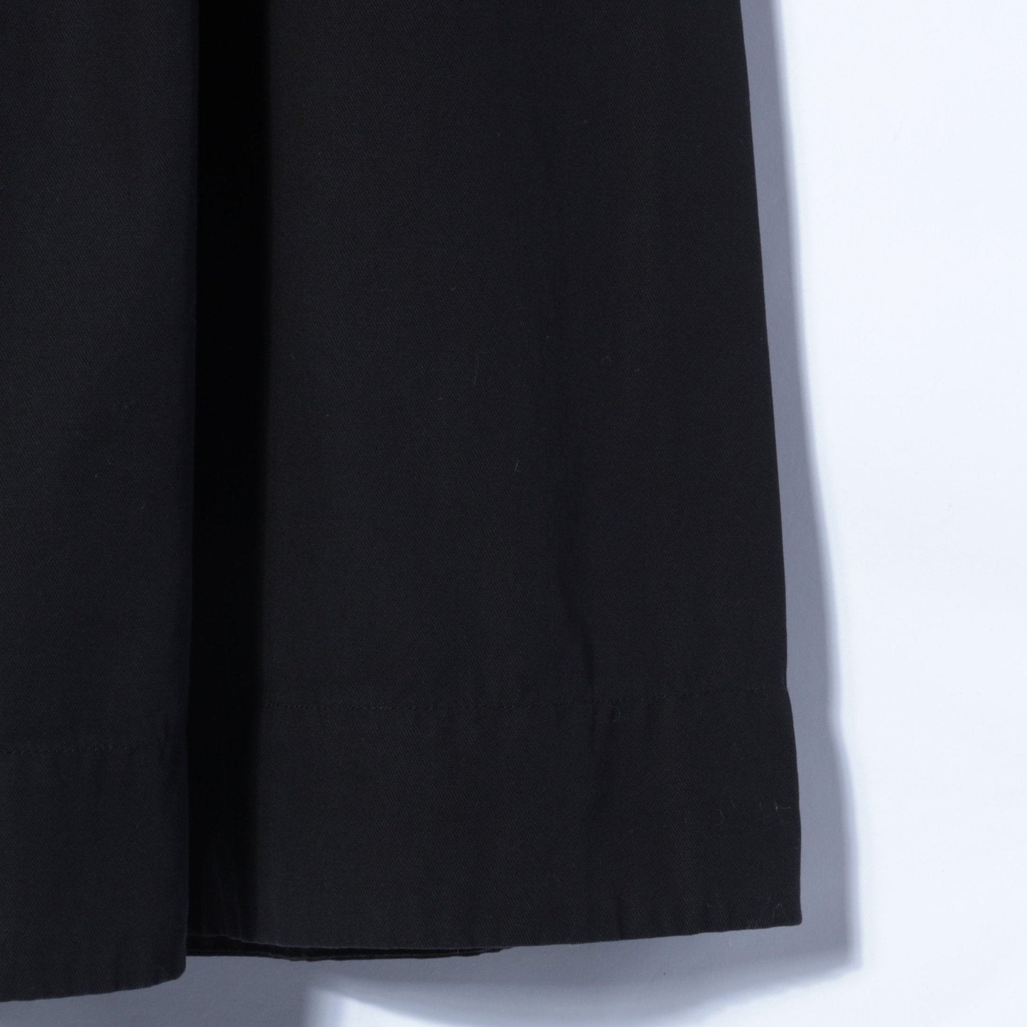 TWISTED ORGANIC COTTON TWILL DRESS
