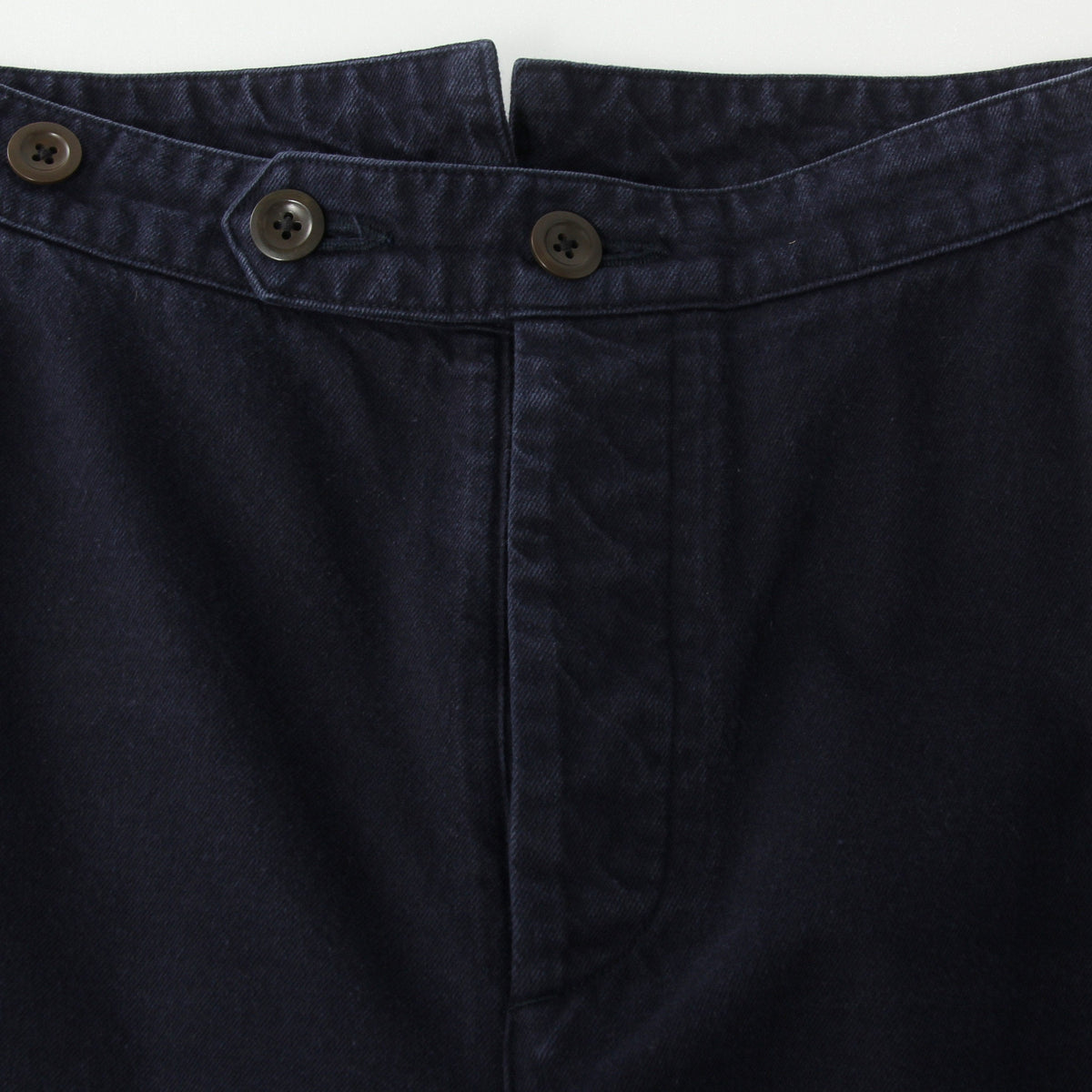 YARN DYE TWILL TROUSERS