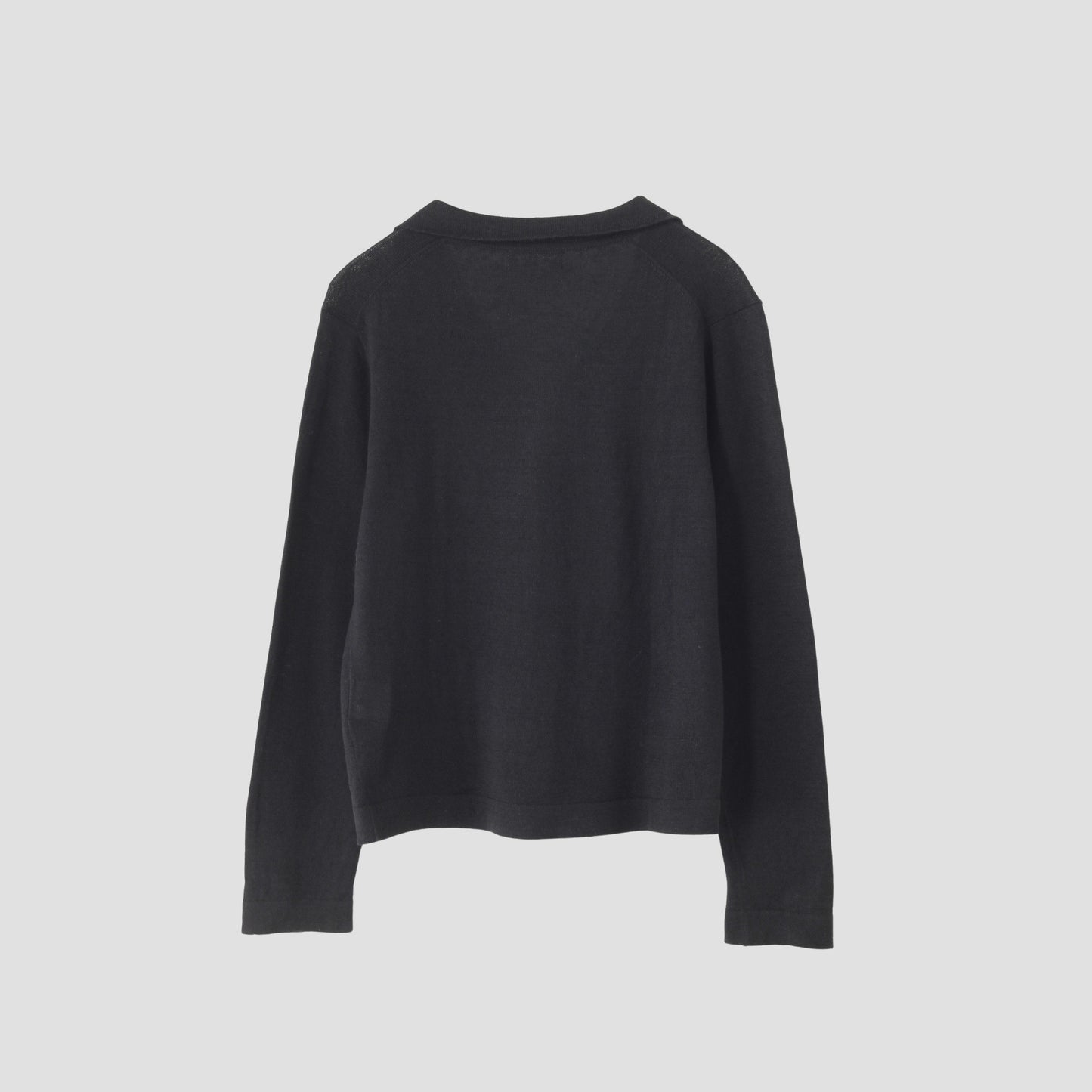 TWISTED LINEN COTTON CARDIGAN KNIT