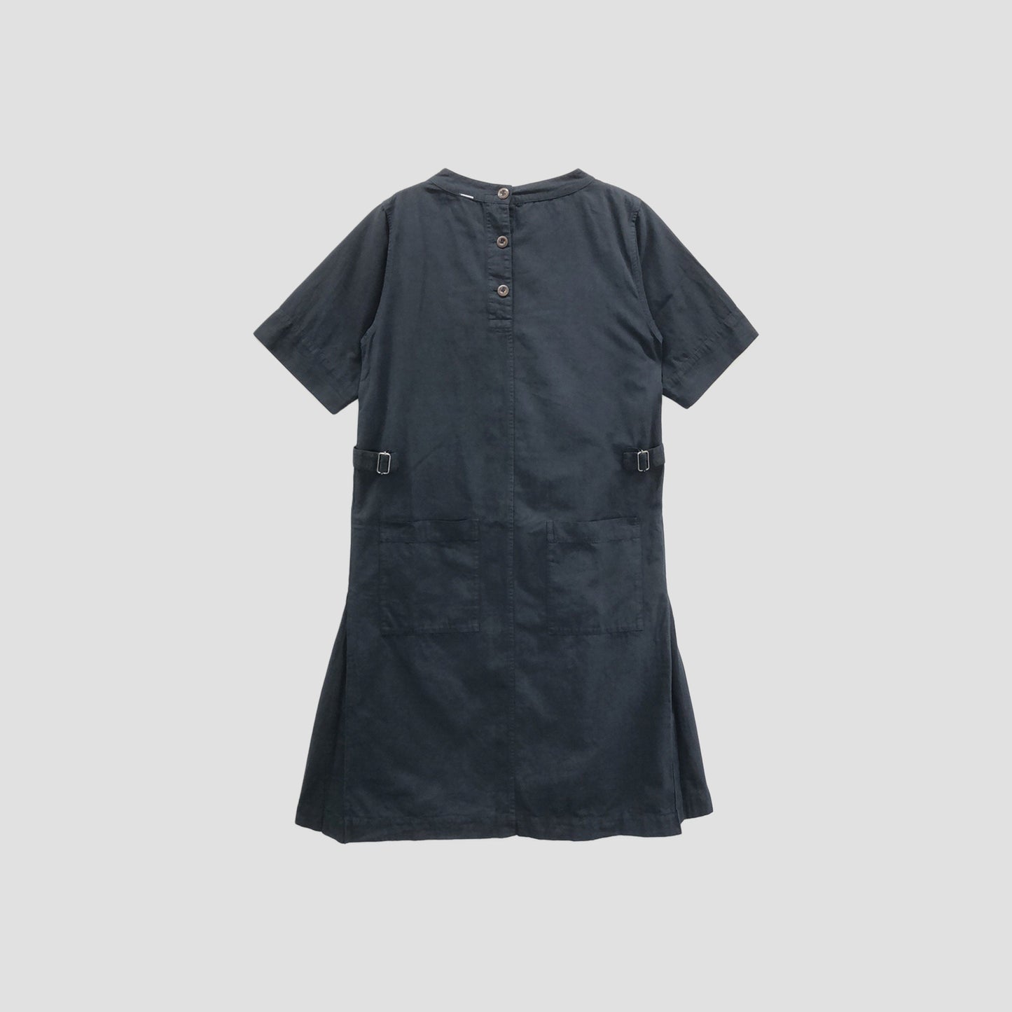 COTTON LINEN SHIRTING DRESS