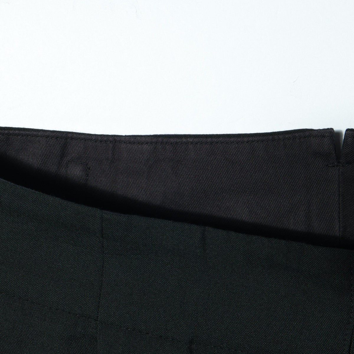 FINE WOOL POPLIN TROUSERS