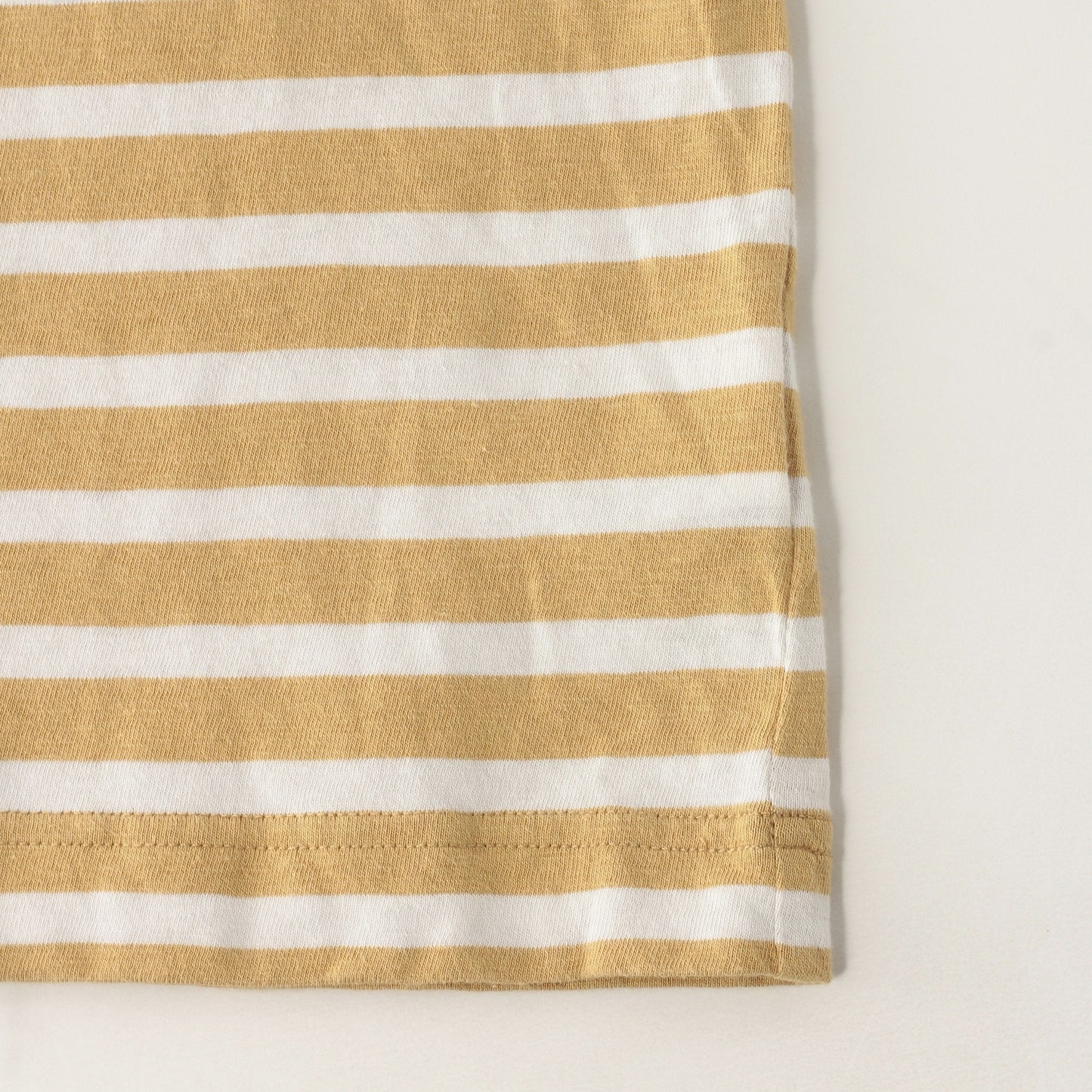 ROUGH COTTON STRIPE JERSEY