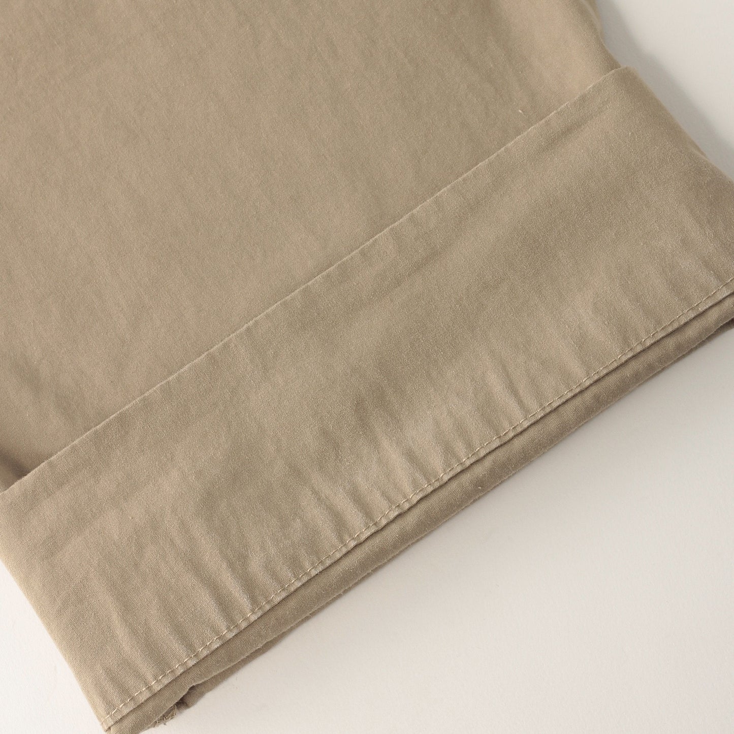 DRY COTTON PLAINWEAVE TROUSERS