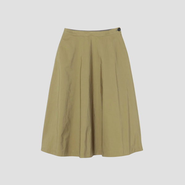 COTTON TAFETTA SKIRT