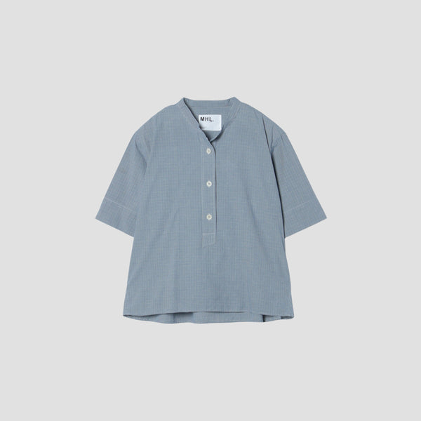 TINY GINGHAM COTTON SHIRT