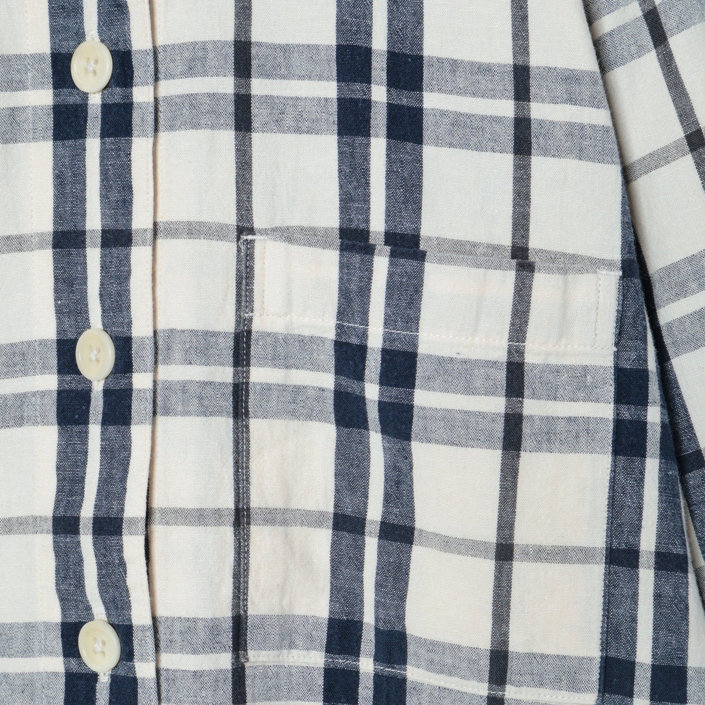 ROUGH COTTON LINEN SHIRTING
