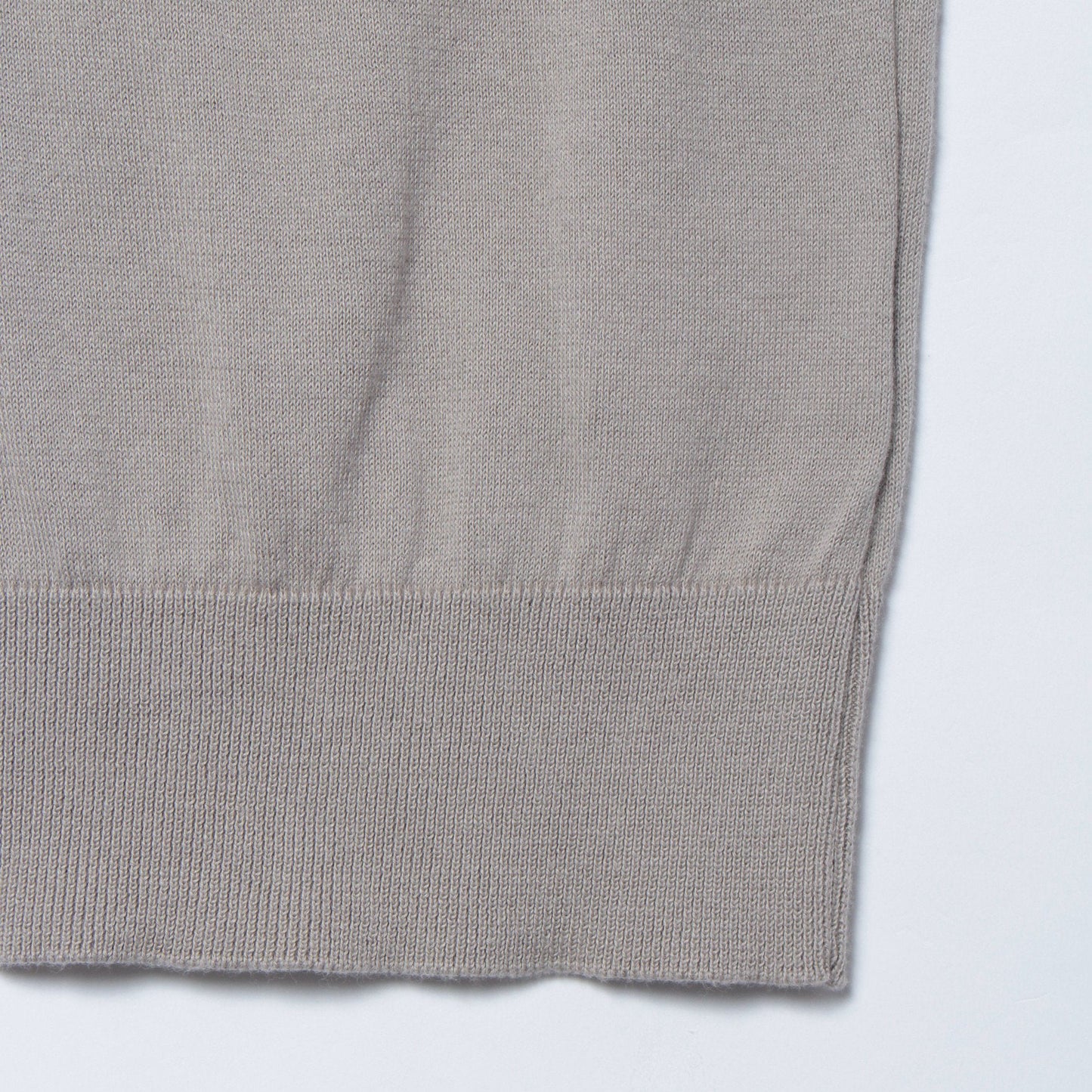 COTTON V NECK JUMPER KNIT