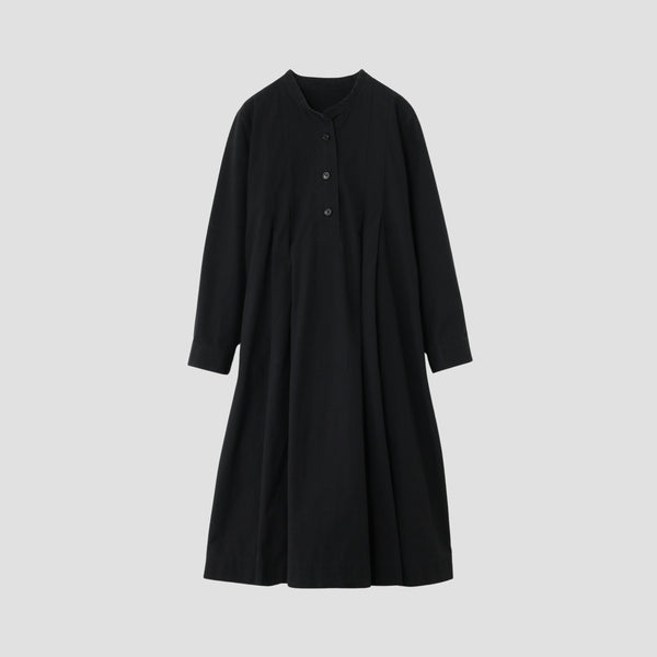 STIFF COTTON POPLIN DRESS