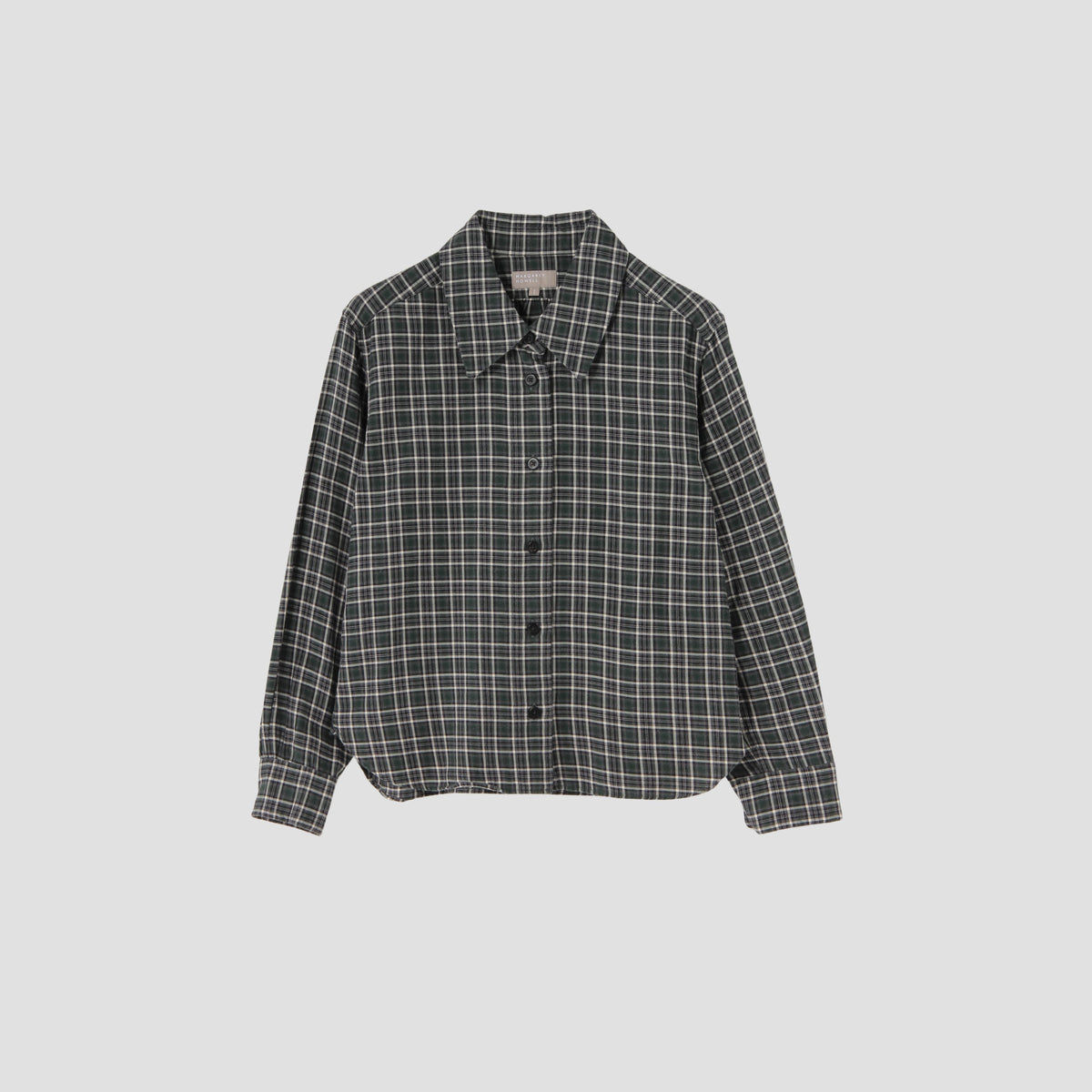 TARTAN COTTON CASHMERE SHIRT