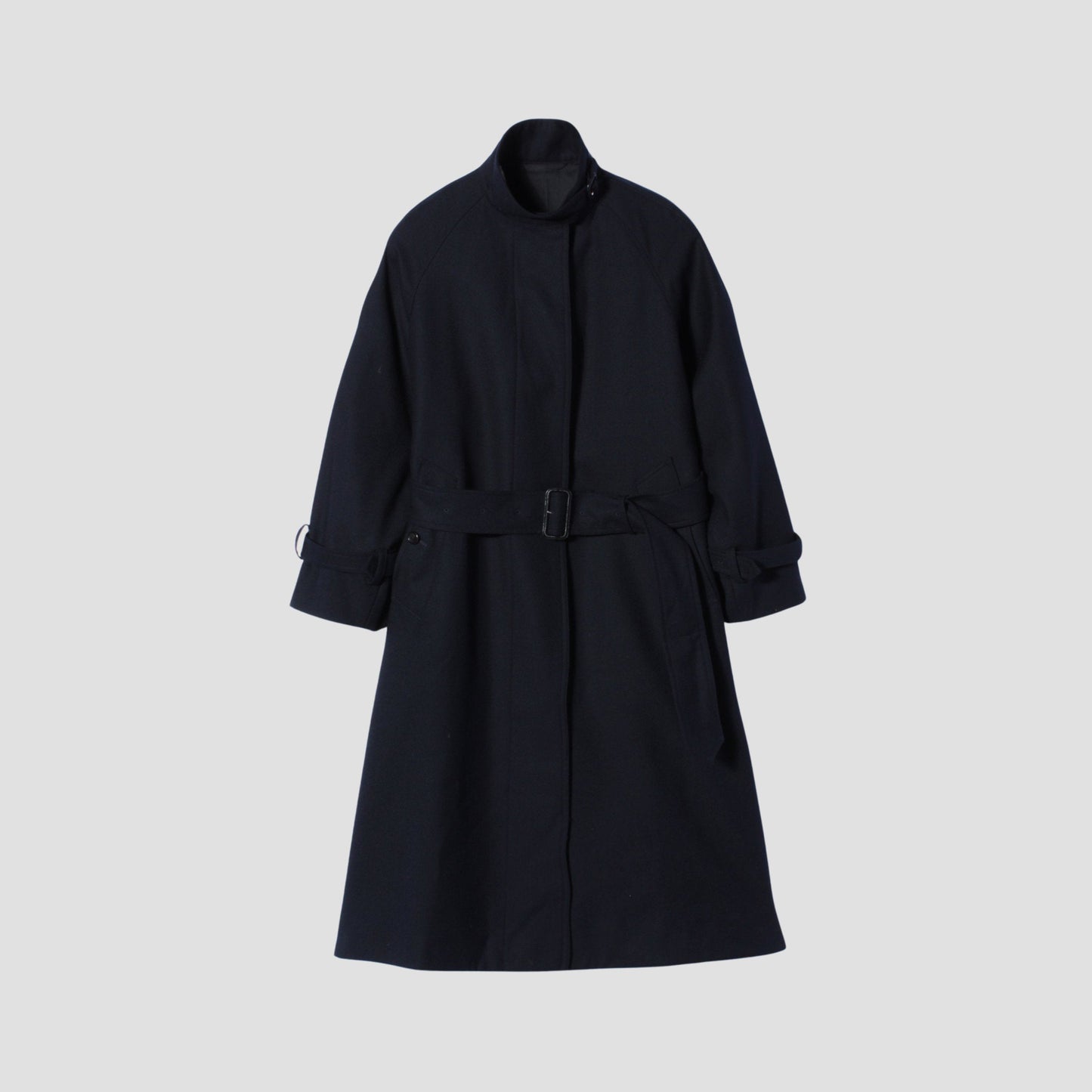 WOOL SERGE COAT