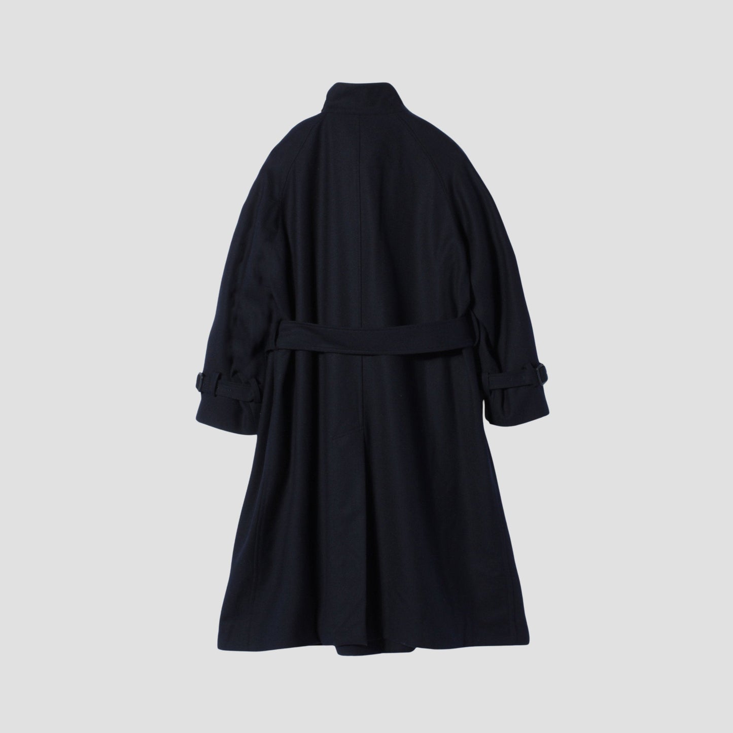 WOOL SERGE COAT