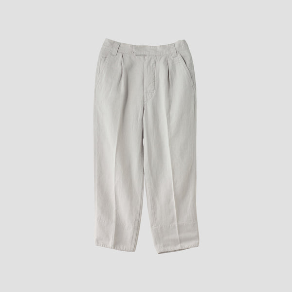 COTTON LINEN HERRINGBONE(MHL SHOP限定) TROUSERS