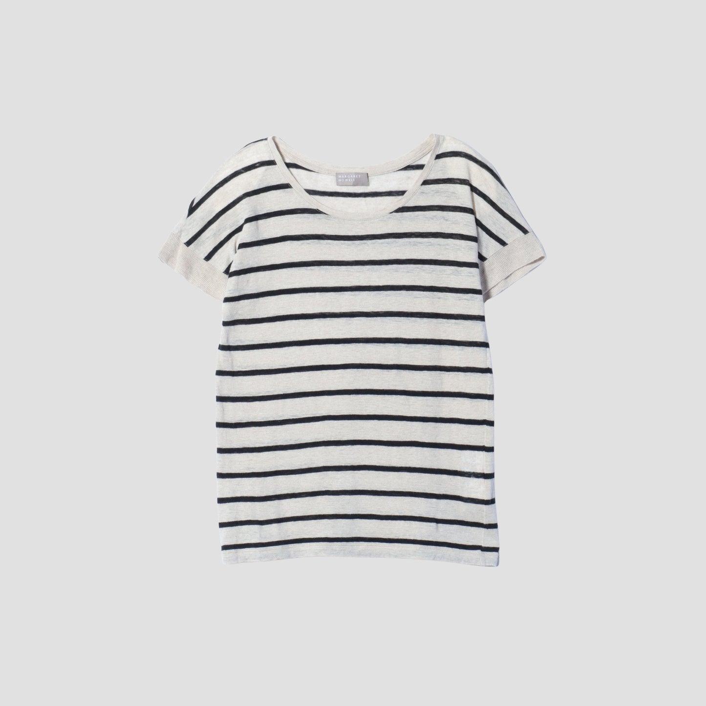 STRIPE LINEN JERSEY