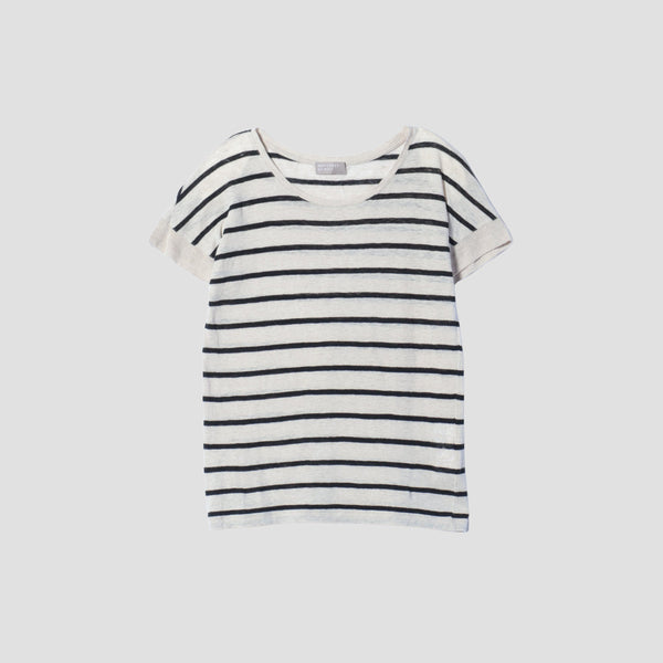 STRIPE LINEN JERSEY