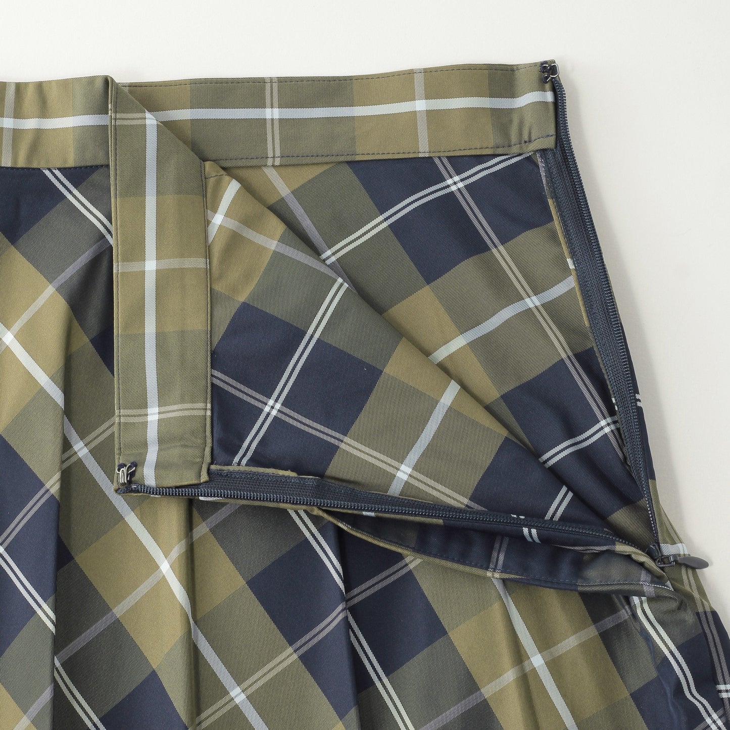 WINDOWPANE CHECK SKIRT