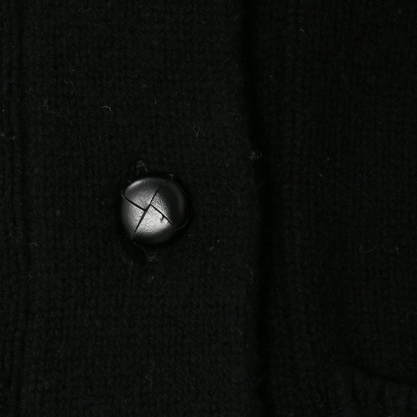 CROPPED SHAWL COLLAR CARDIGAN KNIT