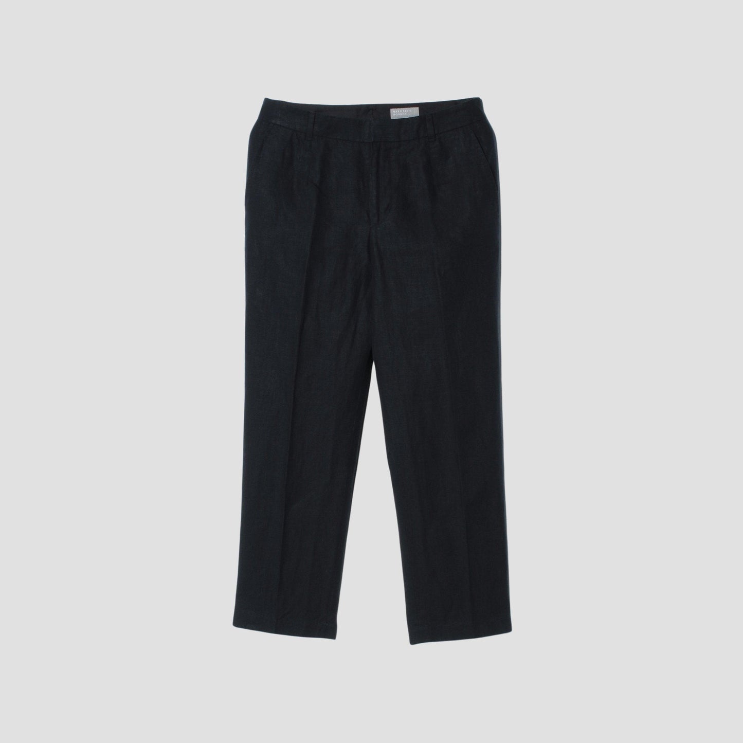 HIGH DENSE LINEN TROUSERS