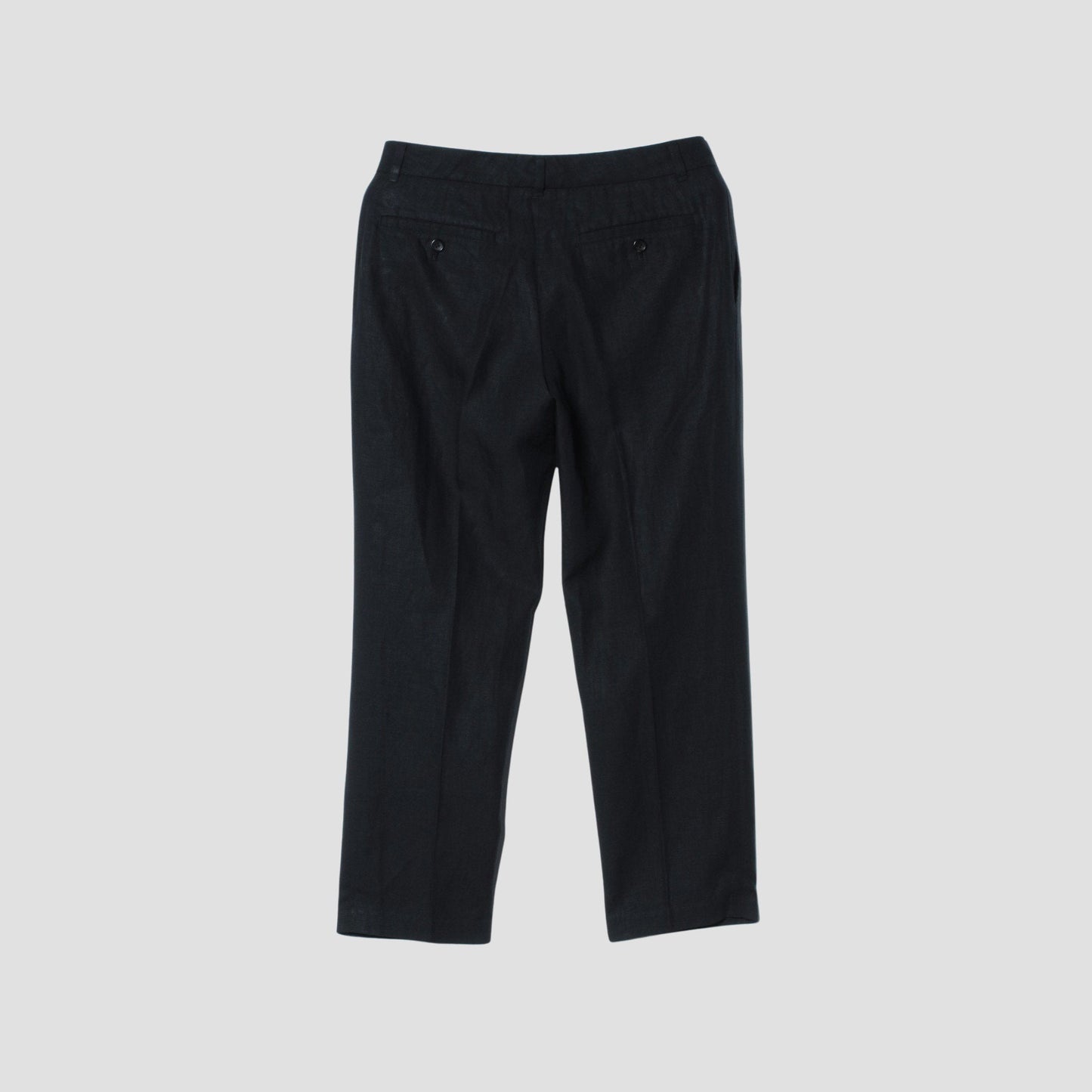 HIGH DENSE LINEN TROUSERS
