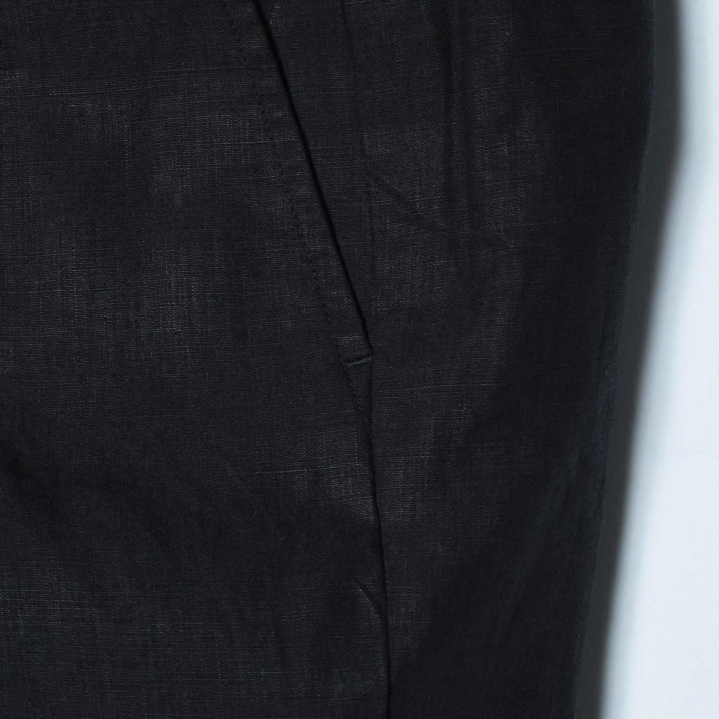 HIGH DENSE LINEN TROUSERS