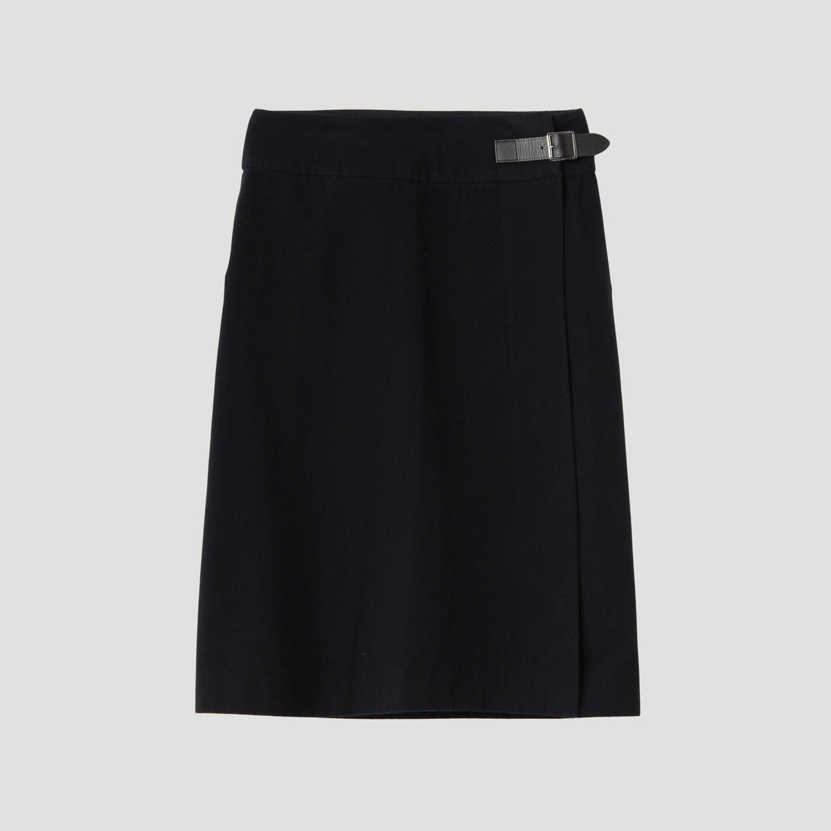 STRETCH MOLESKIN SKIRT