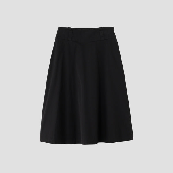 DENSE FINE COTTON TWILL SKIRT