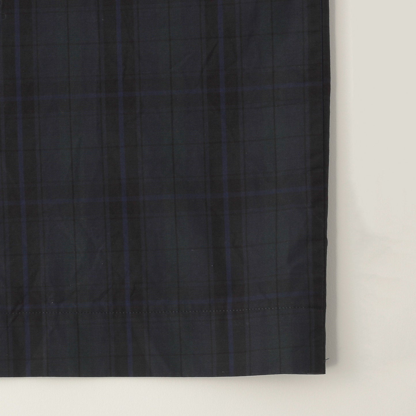 TARTAN POPLIN COTTON DRESS