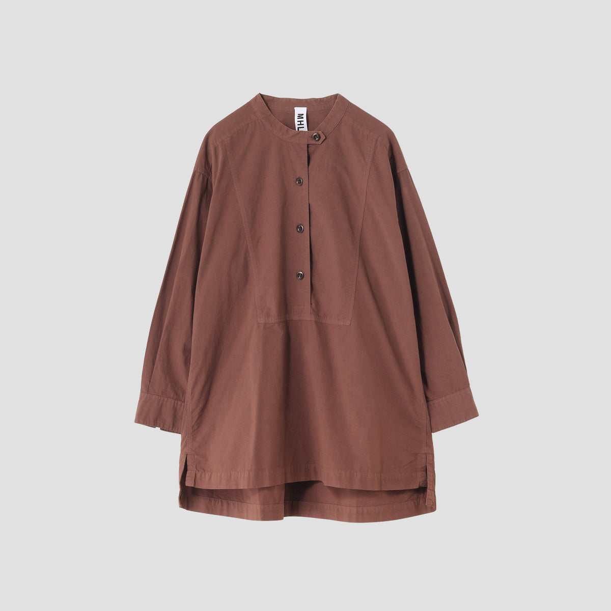 WASHED DRY COTTON POPLIN SHIRT