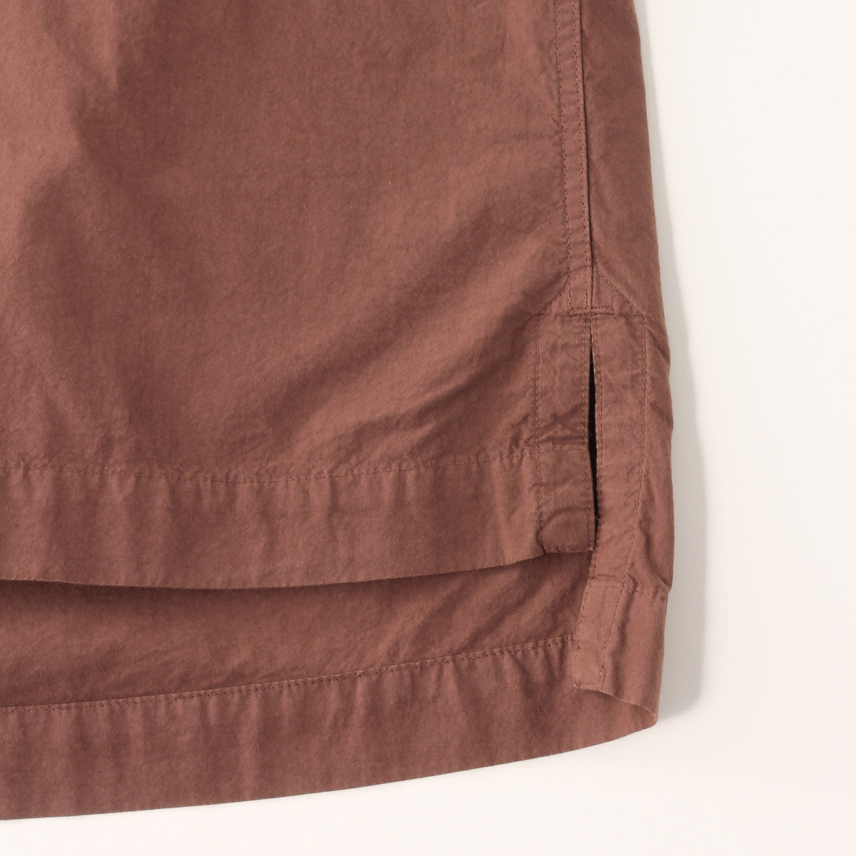 WASHED DRY COTTON POPLIN SHIRT