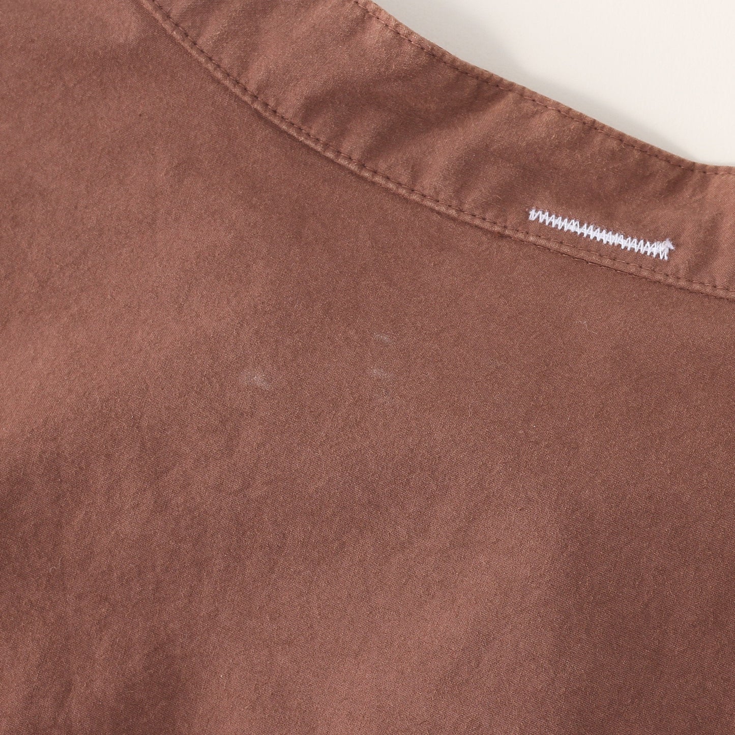 WASHED DRY COTTON POPLIN SHIRT