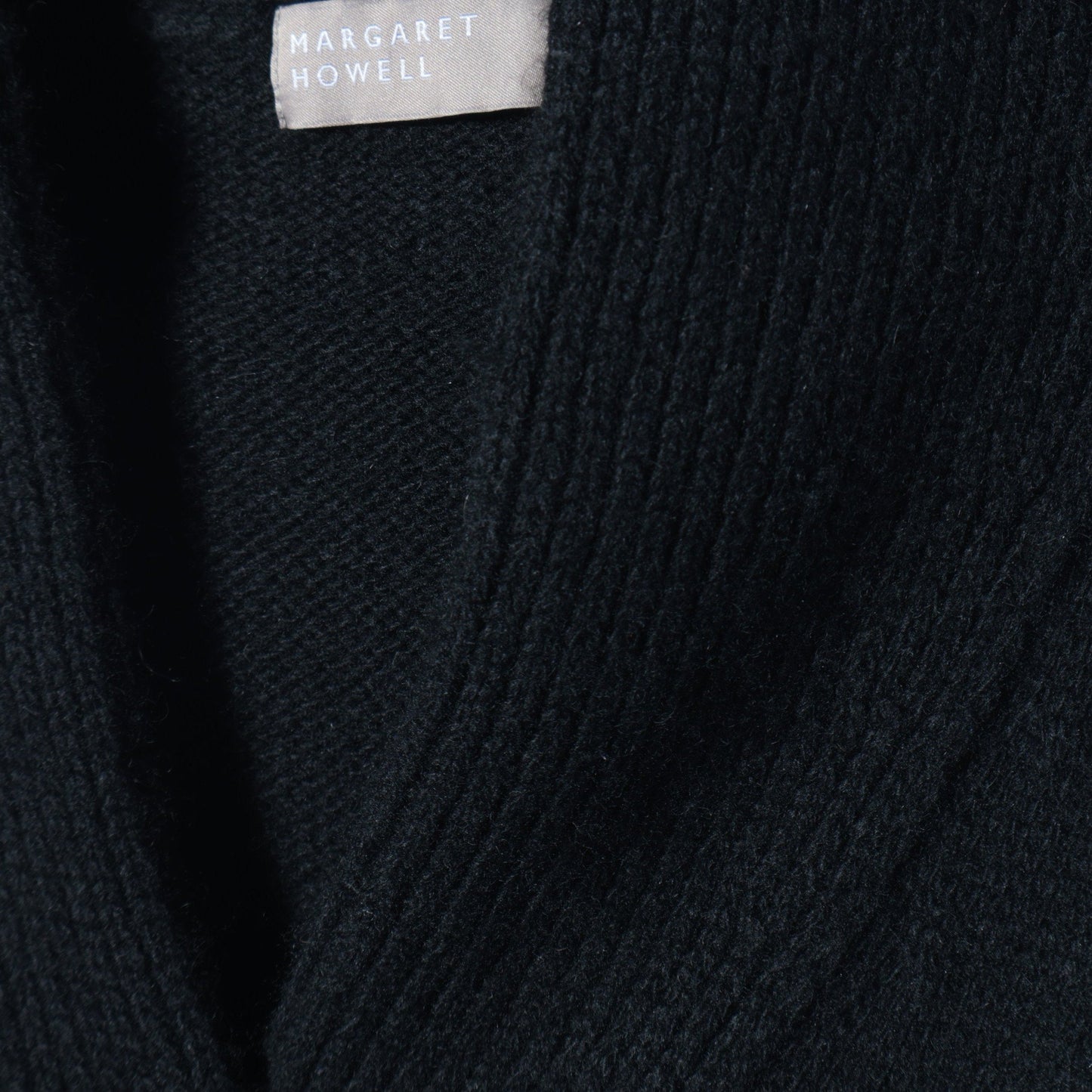 SHAWL COLLAR VEST KNIT