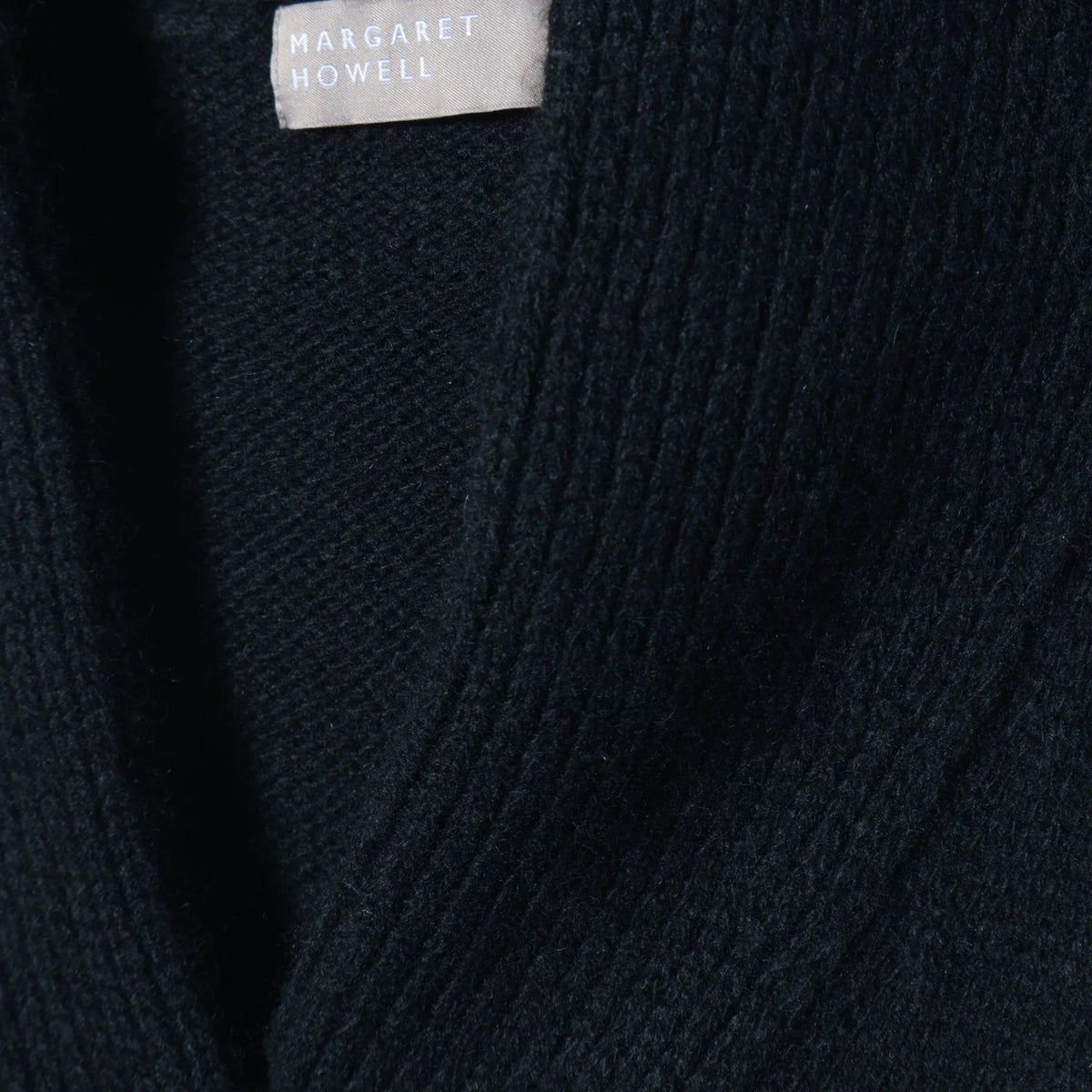 SHAWL COLLAR VEST KNIT