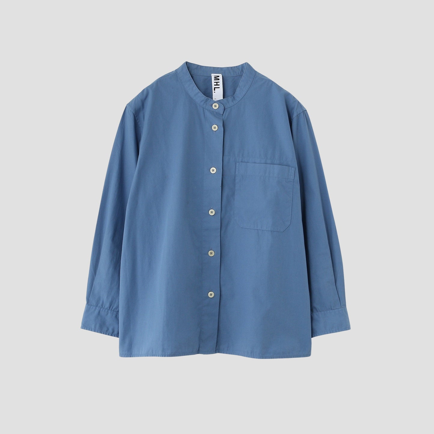 GARMENT DYE BASIC POPLIN(MHL SHOP限定) SHIRT