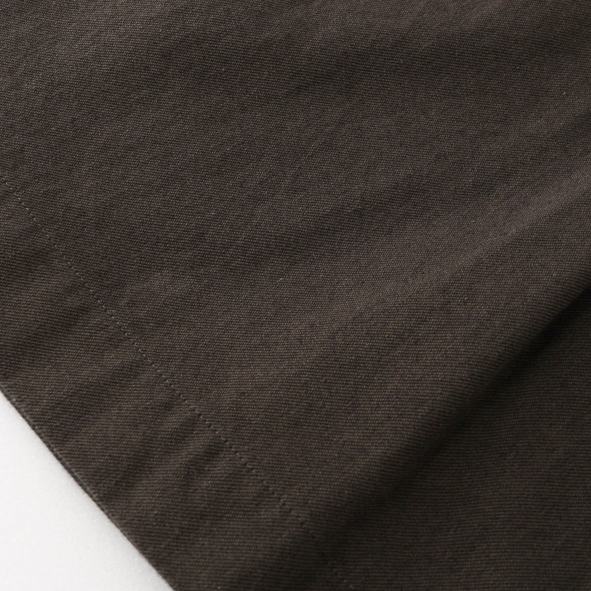 WORN COTTON TWILL SKIRT