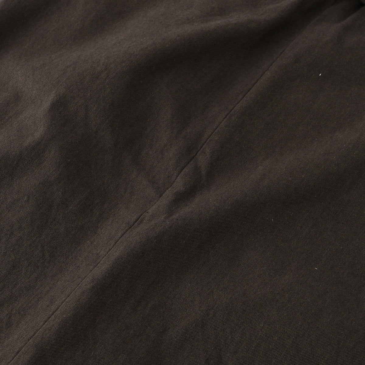 WORN COTTON TWILL SKIRT