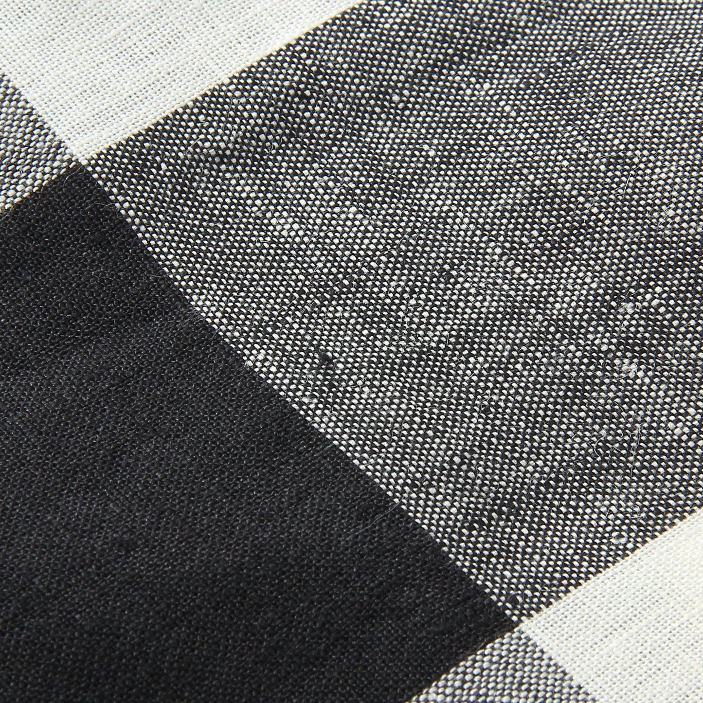 LARGE CHECK LINEN SHIRT