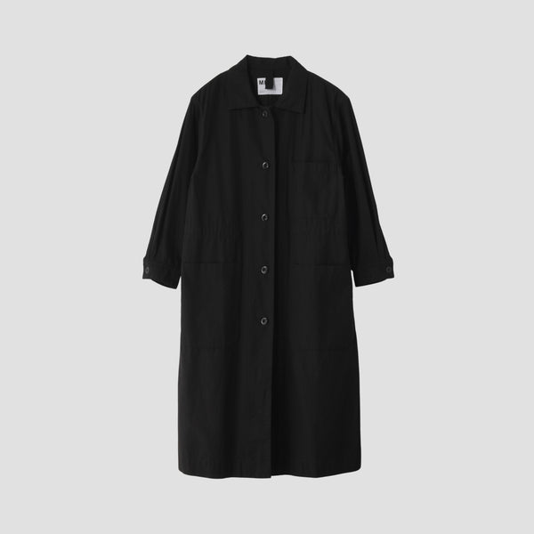 UNIFORM COTTON LINEN TWILL DRESS